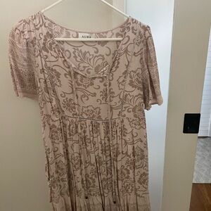 Flowy short dress